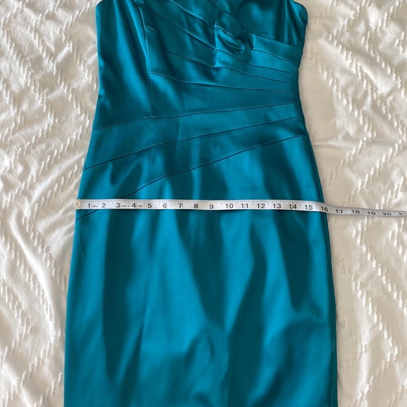 Jax - Teal Cocktail Dress - SZ 4 - Picture 8 of 8